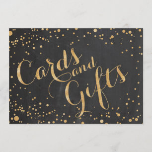 Panneau Mariage Cartes et Cadeaux,