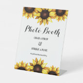 Panneau Mariage de la photo du bec de tournesol (Recto)