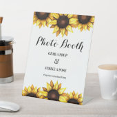 Panneau Mariage de la photo du bec de tournesol (In SItu)