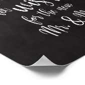 Panneau Mariage de tableau de bord 8x10 (Coin)