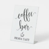 Panneau Mariage du socle du bar à café (Recto)