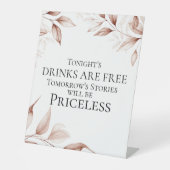 Panneau mariage en terre cuite rustique (Recto)