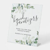 Panneau Mariage Pedestal Eucalyptus Sanitizers (Recto)