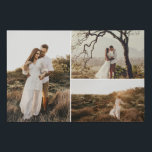 Panneau Mariage personnalisable 3 photos Fiançaill<br><div class="desc">Showcase Your Love Story : Customizable 3 Photos Fiançailles Mariage Signer Votre voyage à jamais a été une tapisserie de souvenirs, et quelle meilleure façon de mettre en lumière cette histoire que notre personnalisable 3 Photos Fiançailles Mariage Signer? Ce n'est pas seulement un signe, c'est un témoignage de votre histoire...</div>