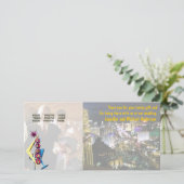 Panneau mariage photo Merci Las Vegas Neon (Debout devant)