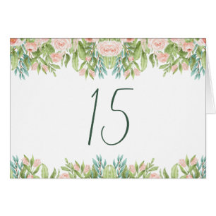 Panneau mariage rose vert blanc