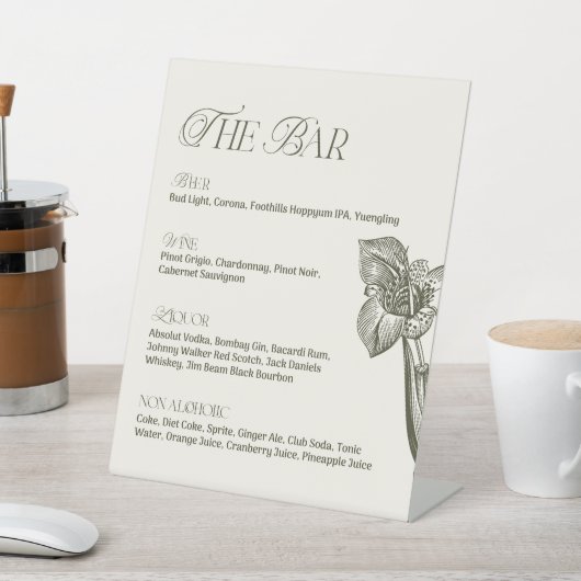 Panneau Menu Barre (In SItu)