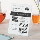 Panneau minimal de connexion au Wi‑Fi QR Code | Wi (In SItu)