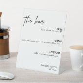 Panneau moderne minimaliste Mariage - Élégant (In SItu)