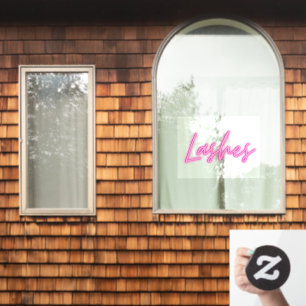 Panneau néon Lashes