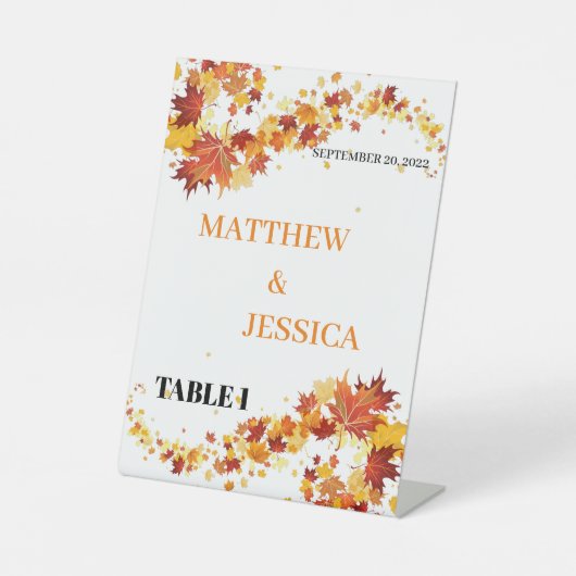 Panneau Nom de la table de teintes de récolte (Recto)