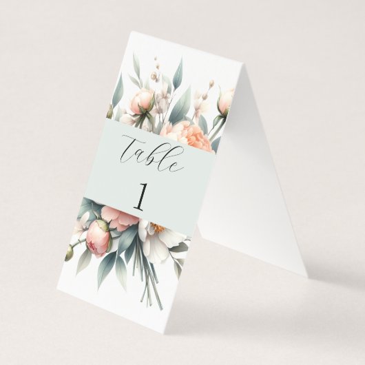 Panneau Numéro de table mariage (Front)