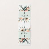 Panneau Numéro de table mariage (Outside Unfolded)