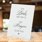 Panneau Open Bar, Les Boissons Sont Sur Nous | Con