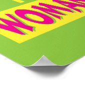 Panneau ou affiche de la grotte de la femme (Coin)