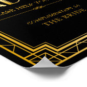 Panneau Panier pour femmes | Gatsby Art Déco (Coin)