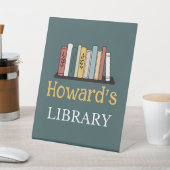 Panneau Pedestal - Bibliothèque - Personnalisé - A (In SItu)