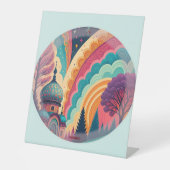 Panneau Pedestal Mint Imaginaire Dome - Personnali (Recto)