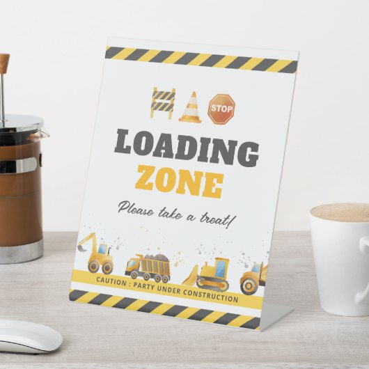 Panneau personnalisé d'anniversaire de constructio (In SItu)