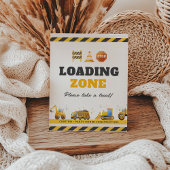 Panneau personnalisé d'anniversaire de constructio