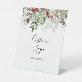 Panneau personnalisé Evergreen (Recto)