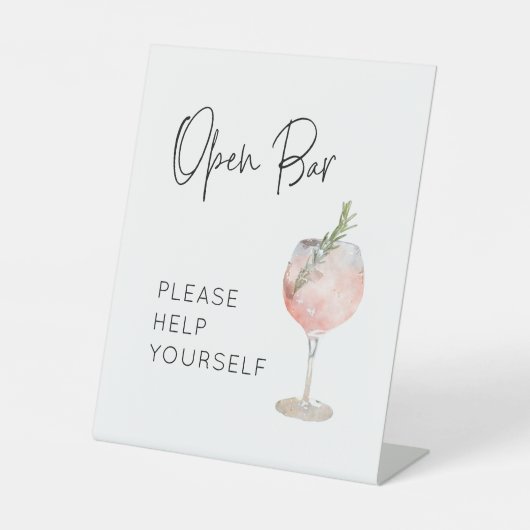 Panneau Personnalisé pour Julie_Drinks (Recto)