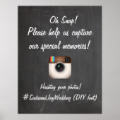 Panneau PixDezines do-it-yourself tableau noir/Ins (Devant)