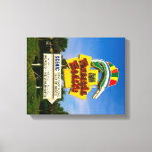 Panneau Plage Pensacola - 14" x 11" Toile Emballée (Recto)