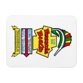 Panneau Plage Pensacola Magnet flexible (Horizontal)