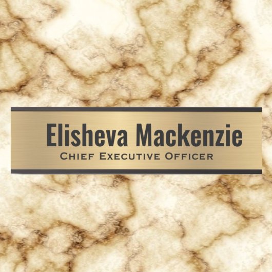 Panneau Plaque de nom de la porte de bureau Faux G