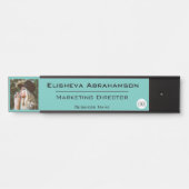 Panneau Plaque de nom de la porte de bureau - Phot (Devant)