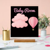 Panneau pour chambre de bébé (Mariage)