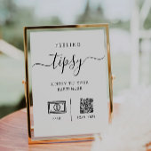 Panneau pour gratifier le barman, Panneau de pourb