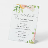 Panneau principal Squeeze Orange Signature Boisson (Recto)