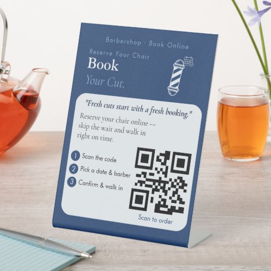 Panneau QR Code gras pour rendez-vous | Numériser (In SItu)