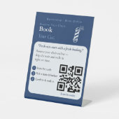 Panneau QR Code gras pour rendez-vous | Numériser (Recto)