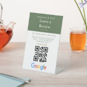 Panneau QR Code pour laisser un avis | Avis Google (In SItu)