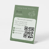 Panneau QR Code propre pour rendez-vous | Numérisa (Recto)