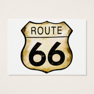 Panneau Route 66 vintage