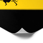 Panneau routier - Poster de la fourmi (Coin)