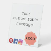 Panneau salon ou spa personnalisable (Recto)