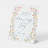 Panneau Sandales de Danse de Mariage aux Fleurs Sa (Recto)