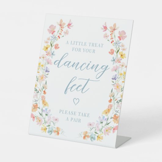 Panneau Sandales de Danse de Mariage aux Fleurs Sa (Recto)