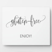 Panneau sans gluten Plaque de plateau avec Easel (Devant)