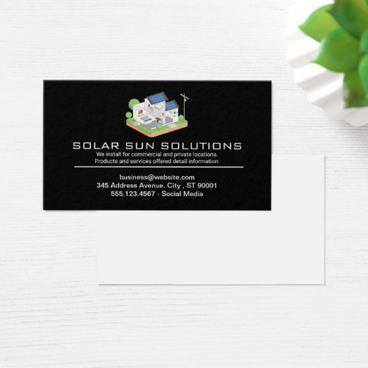 Panneau solaire | Installation d'énergie propre (Bureau)