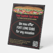 Panneau spécial du sous-comptoir sandwich Deli (Recto)