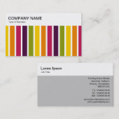 Panneau supérieur - Bandes de couleurs 03 Carte de (Devant / Derrière)