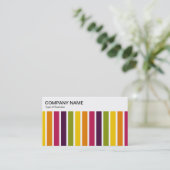 Panneau supérieur - Bandes de couleurs 03 Carte de (Debout devant)