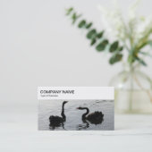 Panneau supérieur - Carte de visite de bienvenue d (Debout devant)