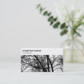 Panneau supérieur - Carte de visite de branches à (Debout devant)
